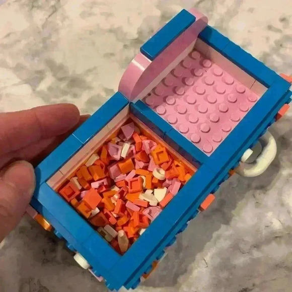 Lego DOTS Desk Organizer 41907- Built! - Picture 2 of 5